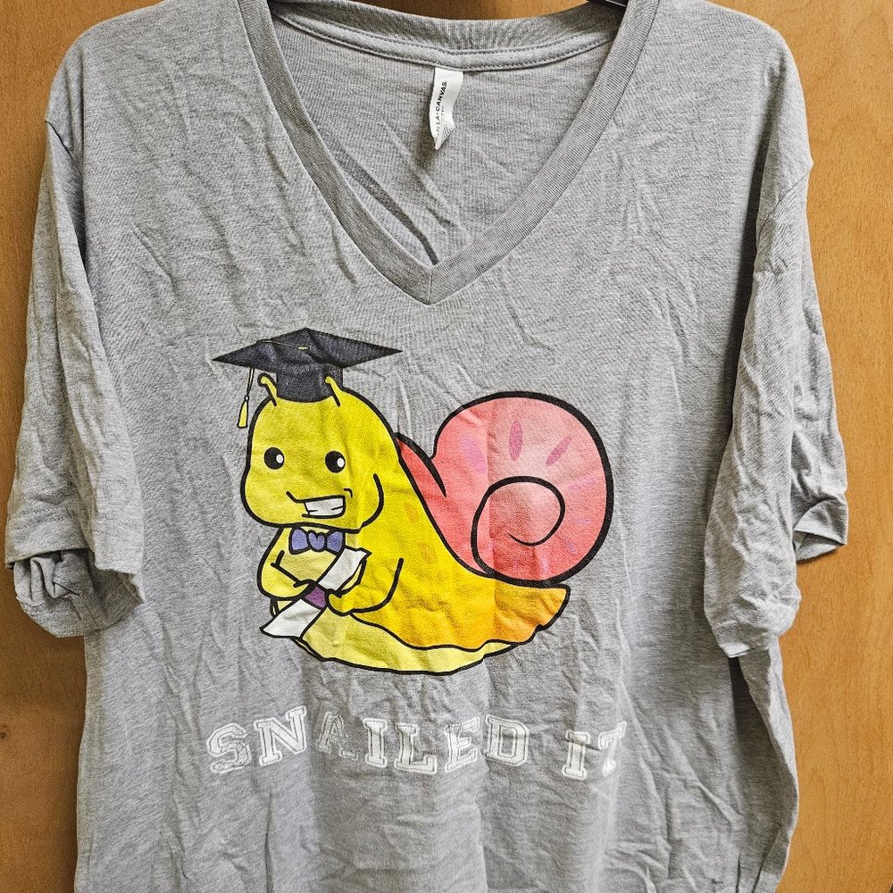 2x Snailed it Graduation T-shirt